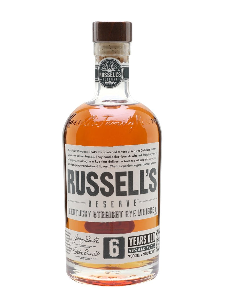 Russel's Reserve Rye 6 Year
