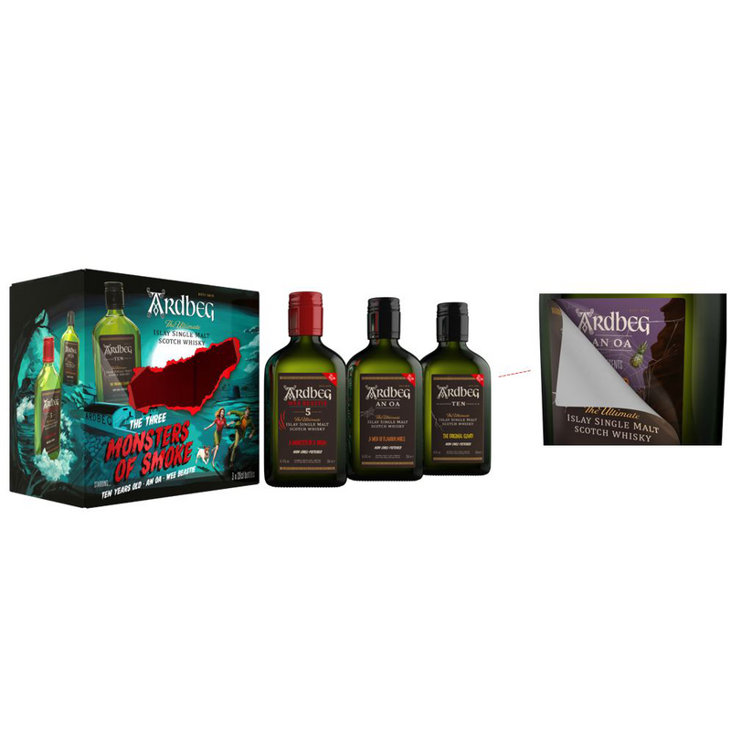 Ardbeg Monsters of Smoke Limited Edition Gift Set