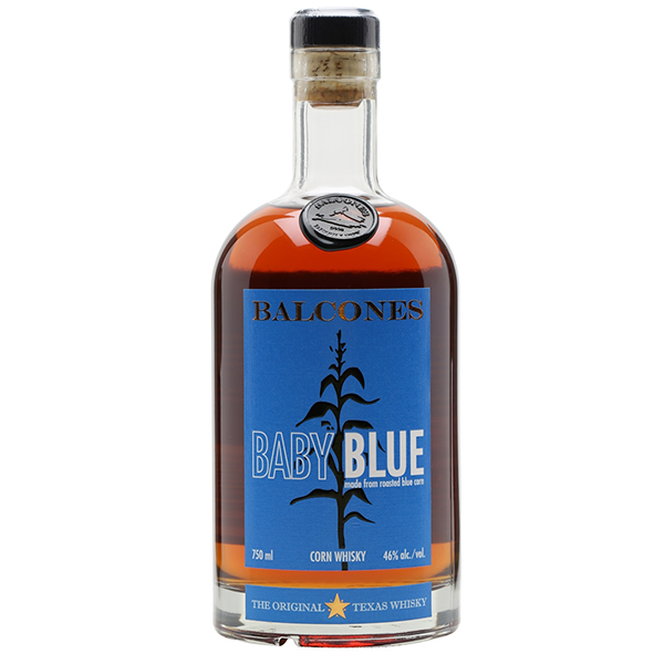 Balcones Baby Blue Corn Whiskey 92 Proof