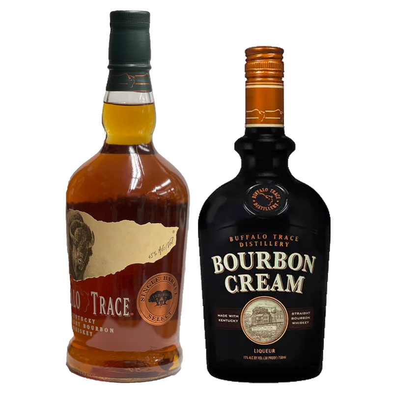 Buffalo Trace Store Pick Bourbon & Cream (2 Bottle Set)