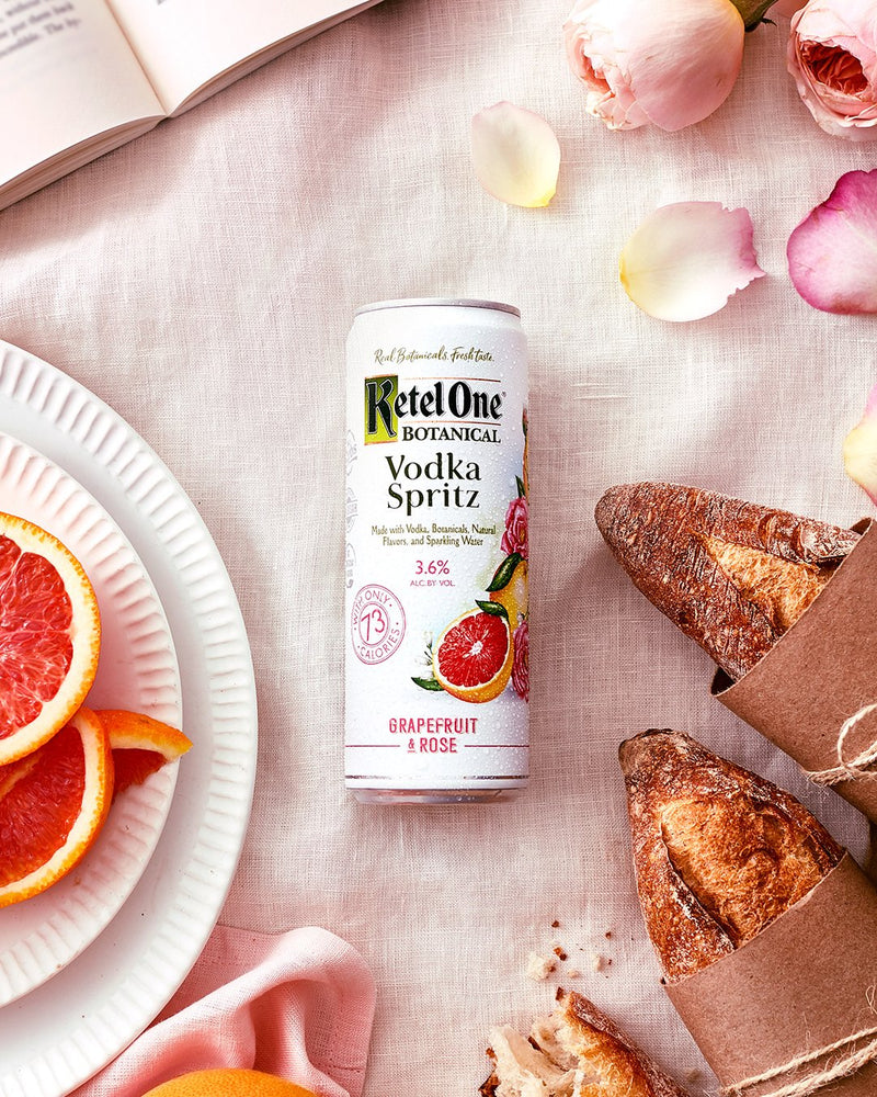 Ketel One Vodka Spritz Grapefruit & Rose 4 pack