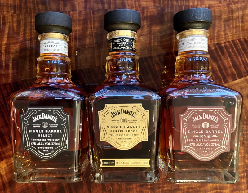 Jack Daniel's Single Barrel Whiskey Collection Pint 375 ML