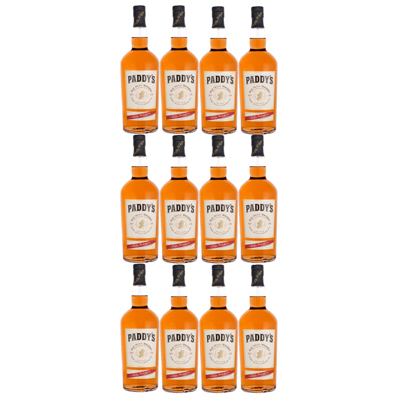 Paddy's Irish Whiskey Case (12 Bottles)