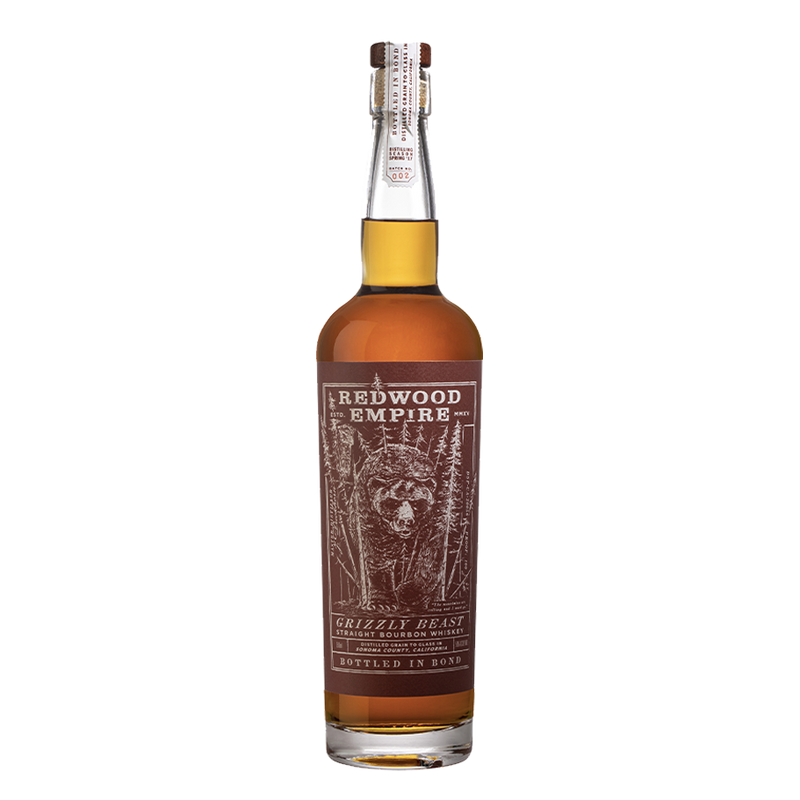 Redwood Empire Grizzly Beast Bottled in Bond Bourbon