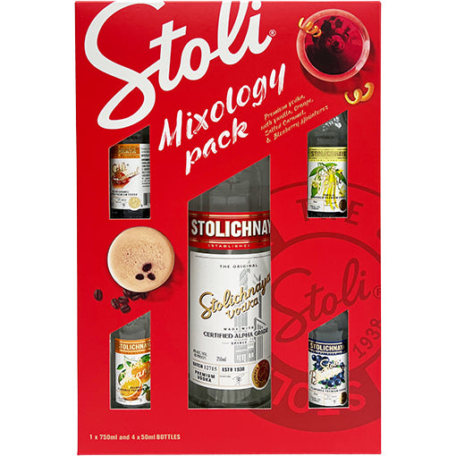 Stolichnaya Mixology Gift Pack